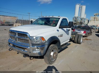 2018 RAM 5500 CHASSIS TRADESMAN/SLT White  Diesel 3C7WRNBL3JG110495 photo #3