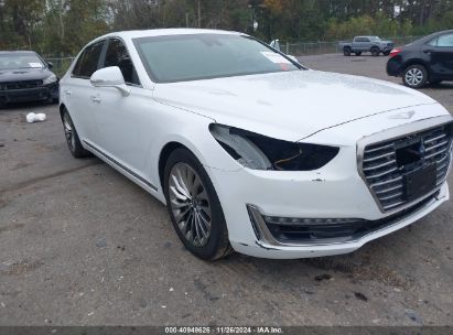 2017 GENESIS G90 3.3T PREMIUM White  Gasoline KMHG34JA6HU033735 photo #1