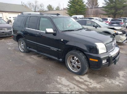 2008 MERCURY MOUNTAINEER PREMIER Black  Gasoline 4M2EU48E98UJ11582 photo #1