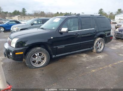 2008 MERCURY MOUNTAINEER PREMIER Black  Gasoline 4M2EU48E98UJ11582 photo #3