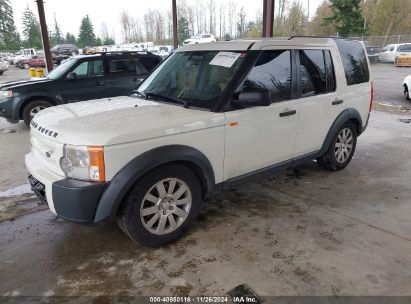 2006 LAND ROVER LR3 V8 SE White  Gasoline SALAE25486A367978 photo #3