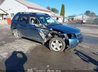 2009 SUBARU FORESTER 2.5X Blue  Gasoline JF2SH63629H788428 photo #1