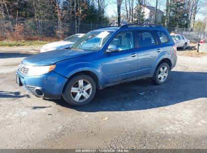 2009 SUBARU FORESTER 2.5X Blue  Gasoline JF2SH63629H788428 photo #3