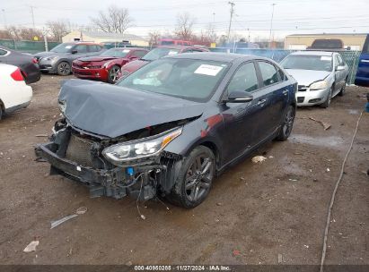 2020 KIA FORTE GT-LINE Gray  Gasoline 3KPF34AD5LE231546 photo #3