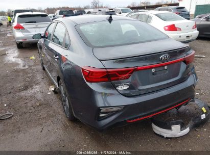 2020 KIA FORTE GT-LINE Gray  Gasoline 3KPF34AD5LE231546 photo #4