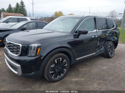 2023 KIA TELLURIDE SX PRESTIGE Black  Gasoline 5XYP5DGC0PG341698 photo #3