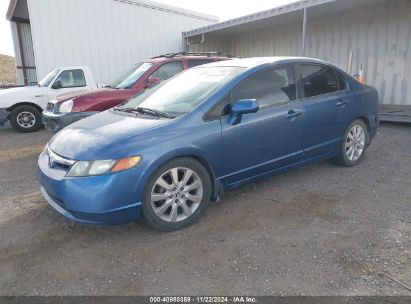 2006 HONDA CIVIC LX Blue  Gasoline 1HGFA16506L070154 photo #3