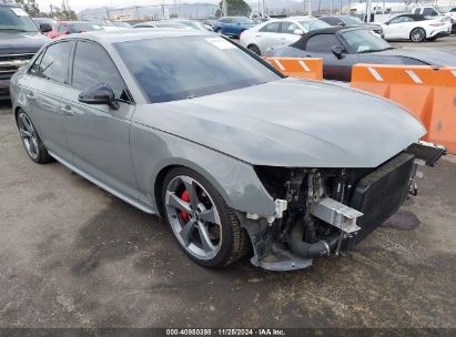 2019 AUDI S4 3.0T PREMIUM Gray  Gasoline WAUB4AF44KA052710 photo #1