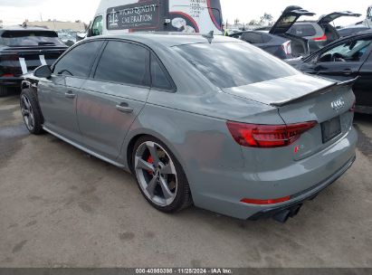 2019 AUDI S4 3.0T PREMIUM Gray  Gasoline WAUB4AF44KA052710 photo #4