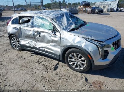 2019 CADILLAC XT4 LUXURY Gray  Gasoline 1GYFZBR43KF103229 photo #1