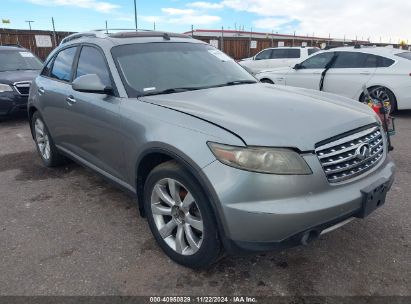 2006 INFINITI FX35 Gray  Gasoline JNRAS08U86X101003 photo #1