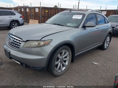 2006 INFINITI FX35 Gray  Gasoline JNRAS08U86X101003 photo #3