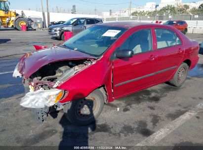 2005 TOYOTA COROLLA CE Red  Gasoline 1NXBR32E15Z469666 photo #3