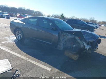 2014 DODGE CHARGER SE Gray  Flexible Fuel 2C3CDXBG1EH106971 photo #1