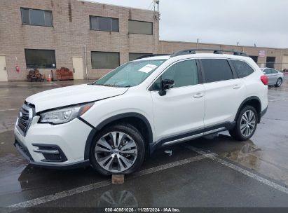 2019 SUBARU ASCENT LIMITED White  Gasoline 4S4WMAPD8K3438114 photo #3