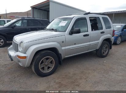 2002 JEEP LIBERTY LIMITED EDITION Silver  Gasoline 1J4GL58K82W329239 photo #3