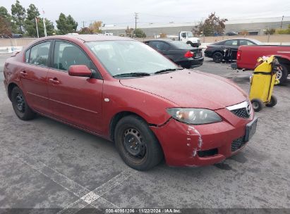 2009 MAZDA MAZDA3 I SPORT Maroon  Gasoline JM1BK32F591238617 photo #1