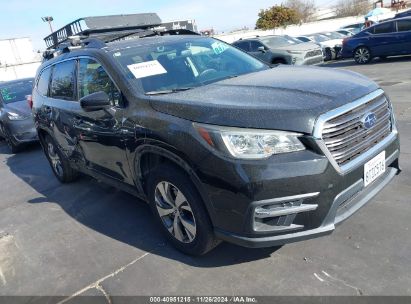 2019 SUBARU ASCENT PREMIUM Black  Gasoline 4S4WMACD2K3405373 photo #1