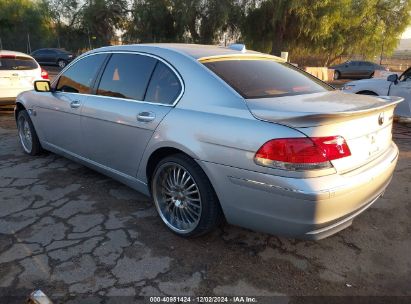 2008 BMW 750LI Silver  Gasoline WBAHN83538DT81418 photo #4