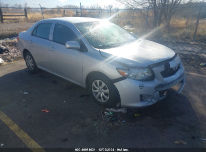 2010 TOYOTA COROLLA LE Silver  Gasoline 1NXBU4EE0AZ308428 photo #1