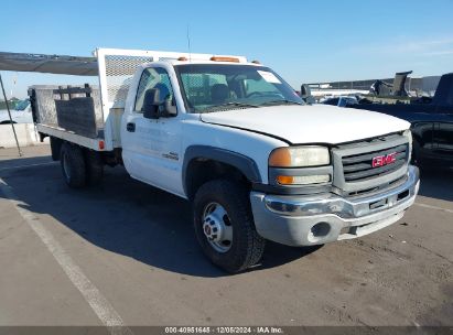 2003 GMC SIERRA 3500 CHASSIS White  Diesel 1GDJC34143E245337 photo #1