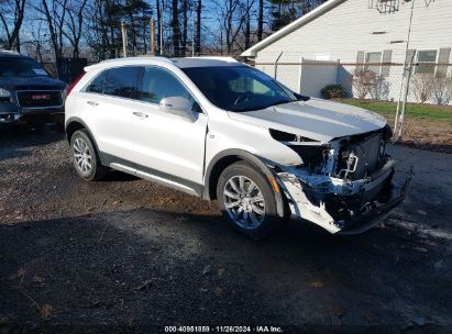 2021 CADILLAC XT4 AWD PREMIUM LUXURY White  Gasoline 1GYFZDR42MF033351 photo #1