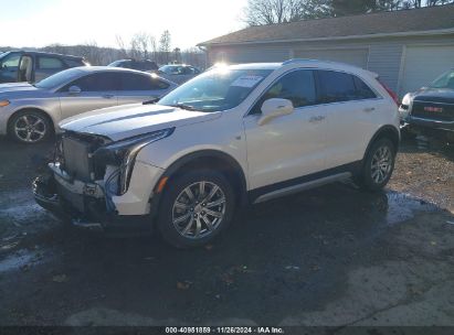 2021 CADILLAC XT4 AWD PREMIUM LUXURY White  Gasoline 1GYFZDR42MF033351 photo #3