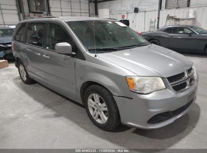 2013 DODGE GRAND CARAVAN SXT Silver  Flexible Fuel 2C4RDGCG4DR758612 photo #1