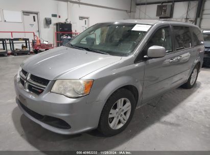 2013 DODGE GRAND CARAVAN SXT Silver  Flexible Fuel 2C4RDGCG4DR758612 photo #3