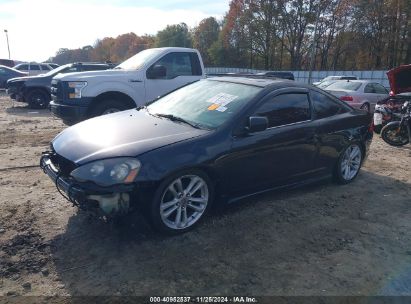 2004 ACURA RSX Black  Gasoline JH4DC53824S015891 photo #3