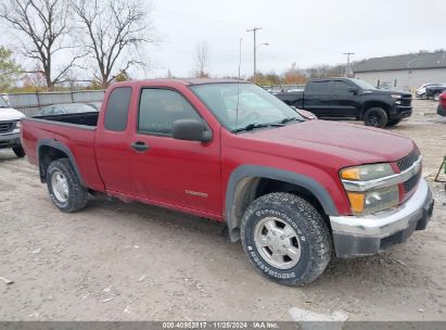 2004 CHEVROLET COLORADO Red  Gasoline 1GCDT196648177388 photo #1