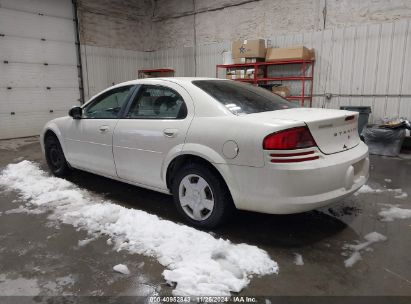 2005 DODGE STRATUS SXT White  Gasoline 1B3EL46X75N569223 photo #4