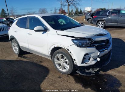 2022 BUICK ENCORE GX AWD PREFERRED White  Gasoline KL4MMCSL2NB053206 photo #1