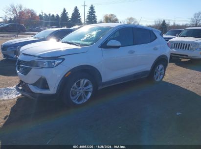 2022 BUICK ENCORE GX AWD PREFERRED White  Gasoline KL4MMCSL2NB053206 photo #3