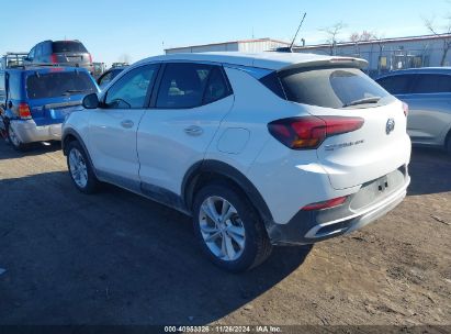 2022 BUICK ENCORE GX AWD PREFERRED White  Gasoline KL4MMCSL2NB053206 photo #4