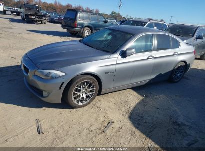 2011 BMW 535I Gray  Gasoline WBAFR7C56BC804575 photo #3