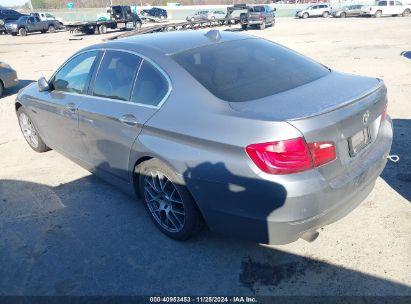 2011 BMW 535I Gray  Gasoline WBAFR7C56BC804575 photo #4