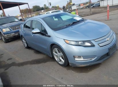 2013 CHEVROLET VOLT Light Blue  Hybrid 1G1RE6E42DU104262 photo #1