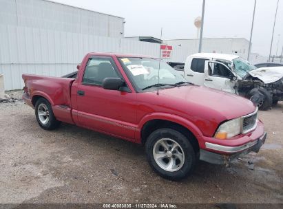 1998 GMC SONOMA SLS SPORTSIDE Red  Gasoline 1GTCS1446W8544863 photo #1