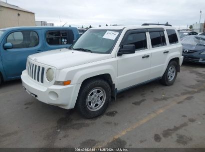 2008 JEEP PATRIOT SPORT White  Gasoline 1J8FF28W48D750978 photo #3