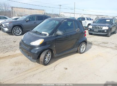 2009 SMART FORTWO BRABUS/PASSION Black  Gasoline WMEEK31X29K288815 photo #3