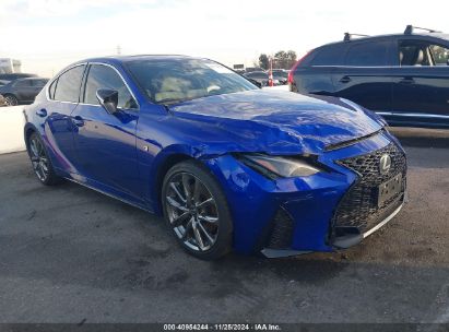 2024 LEXUS IS 350 F SPORT Blue  Gasoline JTHGZ1B25R5072853 photo #1