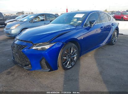 2024 LEXUS IS 350 F SPORT Blue  Gasoline JTHGZ1B25R5072853 photo #3