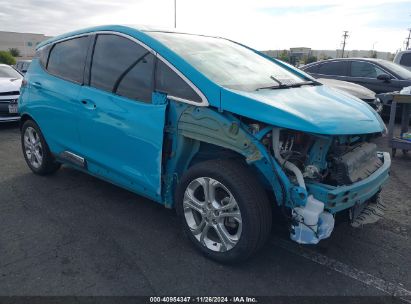 2020 CHEVROLET BOLT EV FWD LT Blue  Electric 1G1FY6S01L4131804 photo #1