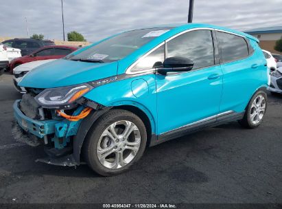 2020 CHEVROLET BOLT EV FWD LT Blue  Electric 1G1FY6S01L4131804 photo #3