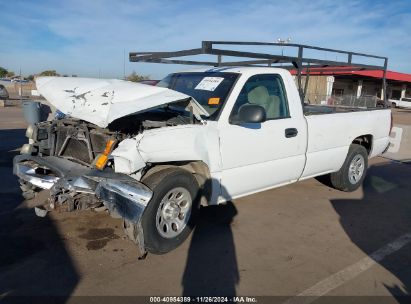 2007 CHEVROLET SILVERADO 1500 CLASSIC WORK TRUCK White  Gasoline 1GCEC14X67Z189141 photo #3