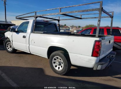 2007 CHEVROLET SILVERADO 1500 CLASSIC WORK TRUCK White  Gasoline 1GCEC14X67Z189141 photo #4