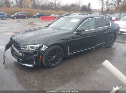 2020 BMW 740I XDRIVE Black  Gasoline WBA7T4C08LGG62686 photo #3