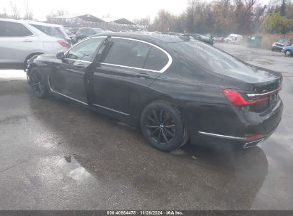 2020 BMW 740I XDRIVE Black  Gasoline WBA7T4C08LGG62686 photo #4