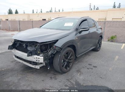 2024 LEXUS NX 350 F SPORT HANDLING Gray  Gasoline 2T2KGCEZ4RC032591 photo #3